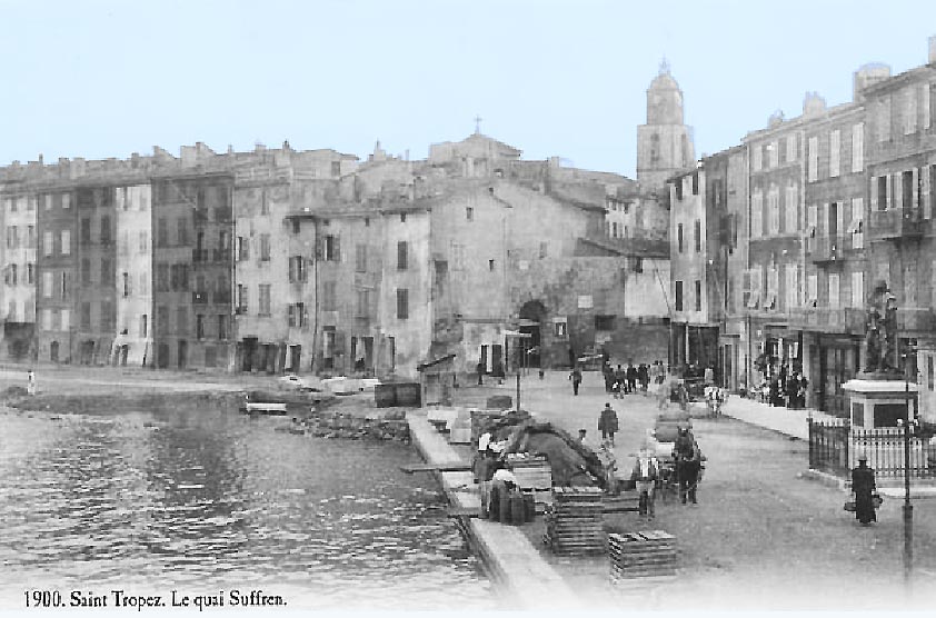 Saint Tropez en 1900