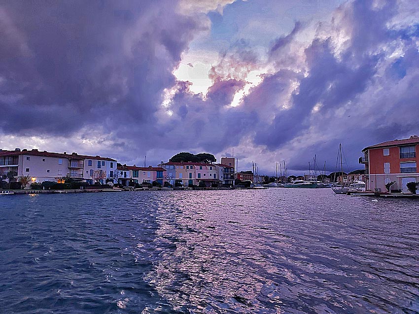 Port Grimaud au soir