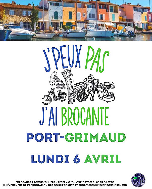 Brocante � PORT GRIMAUD