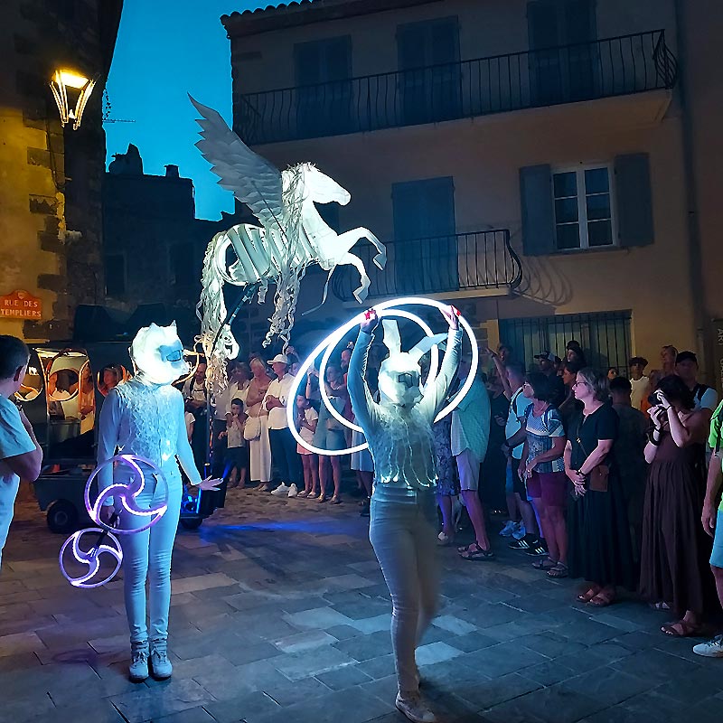 Dans les rues de Grimaud