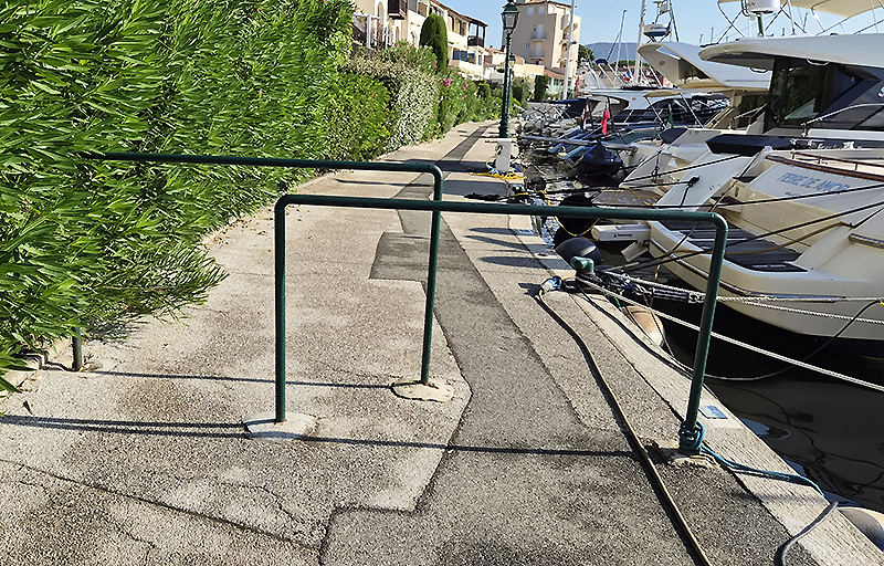 Barri�res sur quais