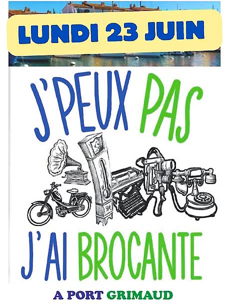 Brocante  PORT GRIMAUD