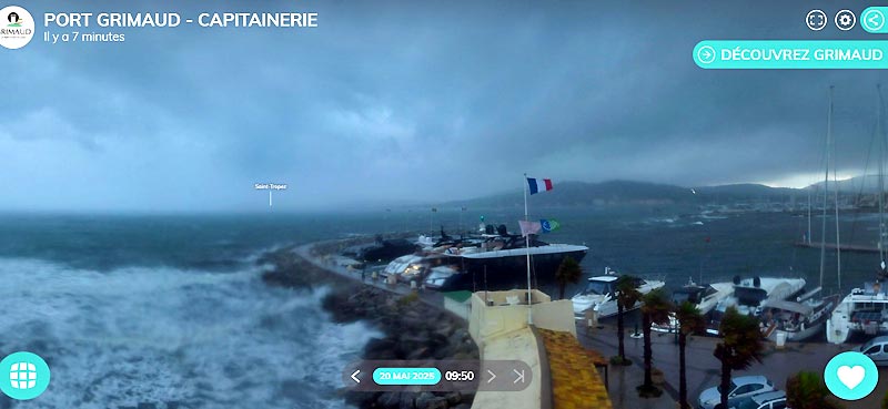 Cam Capitainerie Port Grimaud