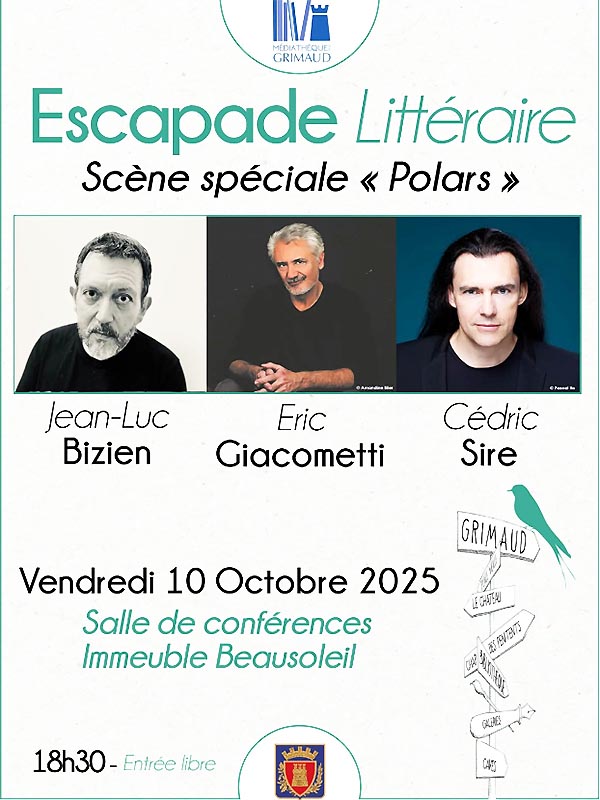 Escapade  litraire  GRIMAUD