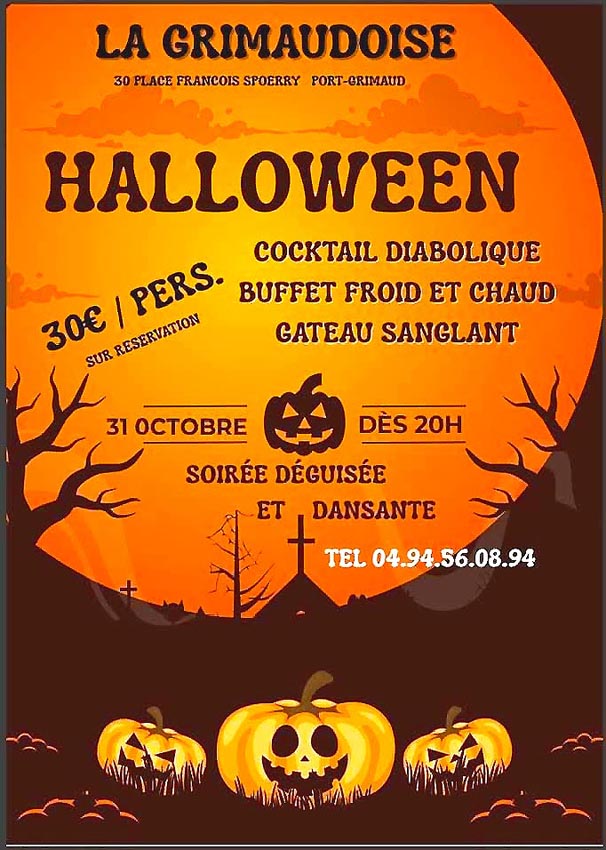 Halloween  la Grimaudoise, Port-Grimaud