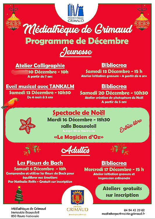 Mdiathque de GRIMAUD