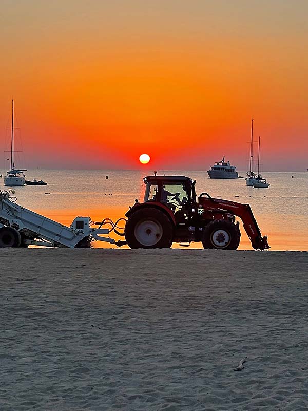 Tous les matins  PORT GRIMAUD