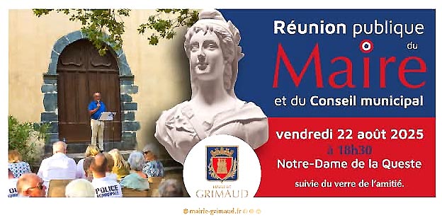 Runion publique  Grimaud