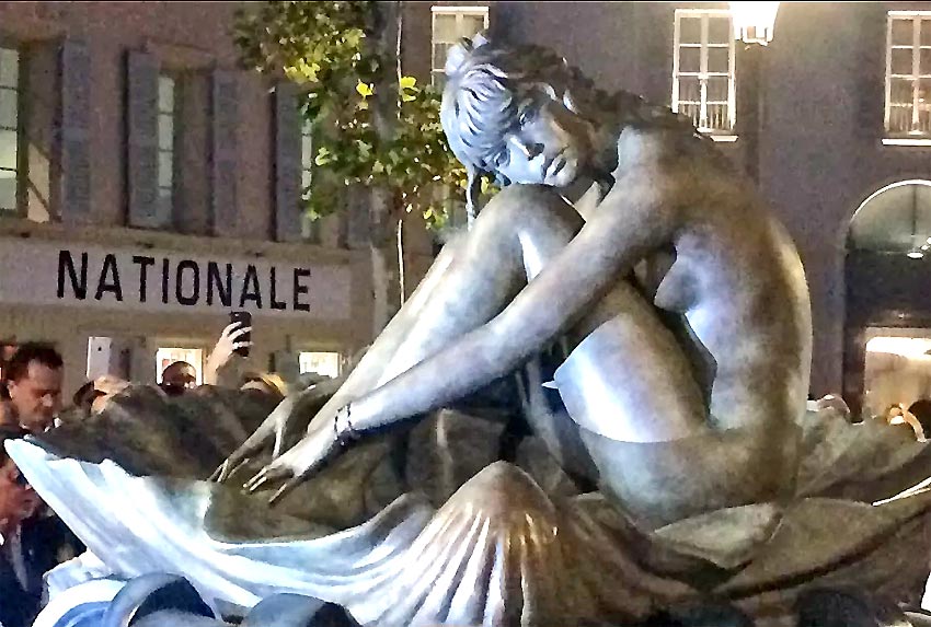 La statue de BB a Saint Tropez